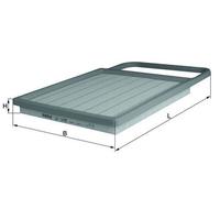 Air Filter LX1475 Mahle 03D129607K 03D129620 3D129620 76631212 79925225 Quality