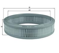 MAHLE LX 1638 Air filter