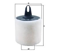 MAHLE LX 1651 Air filter