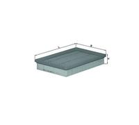 MAHLE LX 1661 Air filter