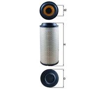 MAHLE LX1673 Air Filter Insert 159mm Outer Diameter Fits Nissan Cabstar E