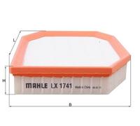 MAHLE LX1741 Air Filter Insert 293.6mm Length Fits BMW 5 Series 7 Series
