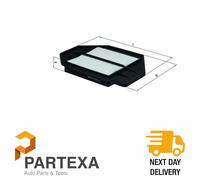 MAHLE LX1742 Air Filter Insert 323mm Length 42mm Height Fits Honda Civic