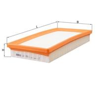 MAHLE Air Filter LX1781/2