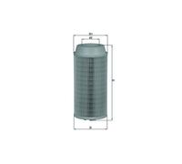 Mahle Air Filter LX1802 Ingersoll Rand - - Precision OE Matching Fit & Quality