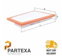 MAHLE LX1850/2 Air Filter Right O/S Offside Driver Side Fits Mercedes-Benz