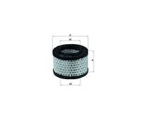 MAHLE LX191 Air Filter Insert 106.5mm Outer Diameter Fits BMW MAN MERCEDES-BENZ
