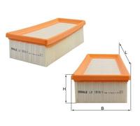 MAHLE LX 1919/1 Air filter