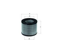 Mahle Original Air Filter LX194 – 127.5 mm outer dia, 113 mm height – Fits BMW