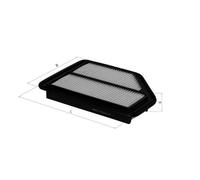 MAHLE LX 1948 Air filter