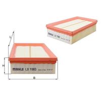 MAHLE ORIGINAL LX 1983 Air filter