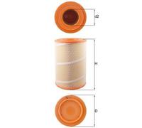MAHLE Air Filter LX2021 LX 2021 - Genuine Part - OE Matching Fit & Quality