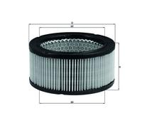 NEW AIR FILTER FOR FORD SAAB PORSCHE TAUNUS 12M P4 TAUNUS 12M TURNIER P4 KNECHT