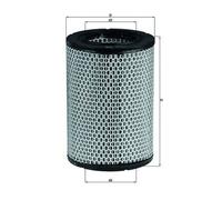 MAHLE LX 228 - Air Filter Car - Engine