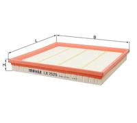 Mahle Air Filter LX2525 - Fits BMW X6 - Genuine Part - OE Matching Fit & Quality