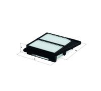 MAHLE LX2688 Air Filter Insert 238.5mm Length 54.8mm Height Fits Honda Accord