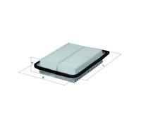 MAHLE LX 2792 Air filter