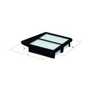 MAHLE Air Filter - LX2835