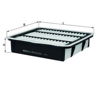 MAHLE LX2873 AIR FILTER