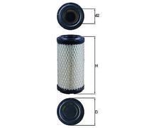 MAHLE LX2908 Air Filter Fits Aixam Crossline Ligier Ambra Be Up Nova Microcar MC
