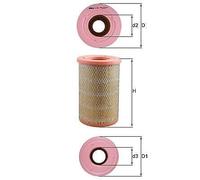 Genuine Mahle Engine Air Filter Insert - LX2968