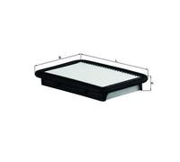MAHLE LX 3028 - Air Filter Car - Engine