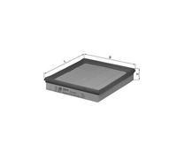 Mahle Original Air Filter LX 316 – 246mm x 41.9mm – Fits Vauxhall Opel Daewoo – OE Fit