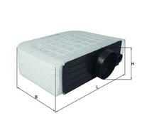 MAHLE ORIGINAL LX 3233/6 Air filter