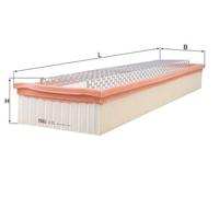 MAHLE LX335 AIR FILTER