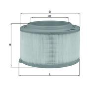 Air Filter fits FORD RANGER TKE 2.5 2011 on Mahle 1720719 1734536 1921356 New