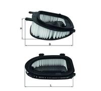 MAHLE LX 3541 - Air Filter Car - Engine