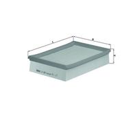 MAHLE ORIGINAL LX 435/1 Air filter