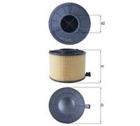 Genuine Mahle Engine Air Filter Insert - LX4411