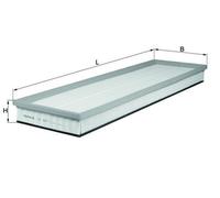 BMW 325 525 725D Air Filter MAHLE ORIGINAL LX 467/1