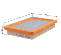MAHLE LX 534 Air filter