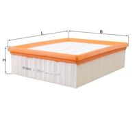 Air Filter fits AUDI ALLROAD C5 2.5D 00 to 05 Mahle 059133843 059133843A Quality