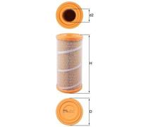 MAHLE ORIGINAL LX 7045 Air filter