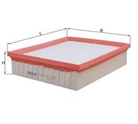 MAHLE LX 886 - Air Filter Car - Engine