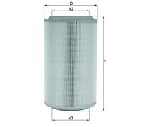 Air filter Filter Insert LX 913 KNECHT for ALFA ROMEO LANCIA