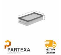 MAHLE LX933/2 Air Filter Insert 238mm Length 57.3mm Height Fits Nissan Renault