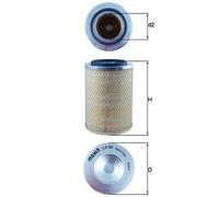 MAHLE LX99 Air Filter Insert Fits VW Transporter / Caravelle Transporter