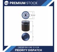 MAHLE Oil Filter - OC1053