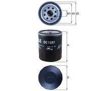MAHLE OC 1397 Oil filter