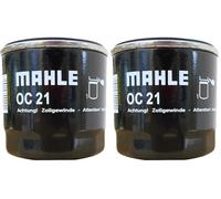 MAHLE OC 21 Oil Filter (Pack of 2)