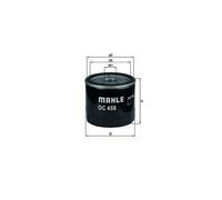 MAHLE OC 458 Oil Filter Fits Alfa Romeo GT 147 156 166 Fiat 500 C Lancia