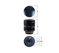 MAHLE ORIGINAL OC 593/3 Oil filter