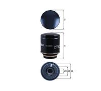 MAHLE OC 593/3 Oil filter