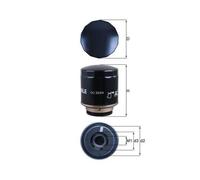 Mahle OC 593/4 Oil Filter