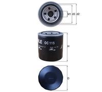 MAHLE Oil Filter OC115