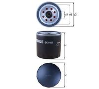 Oil filter Spin-on Filter OC 1452 KNECHT for FORD FORD USA